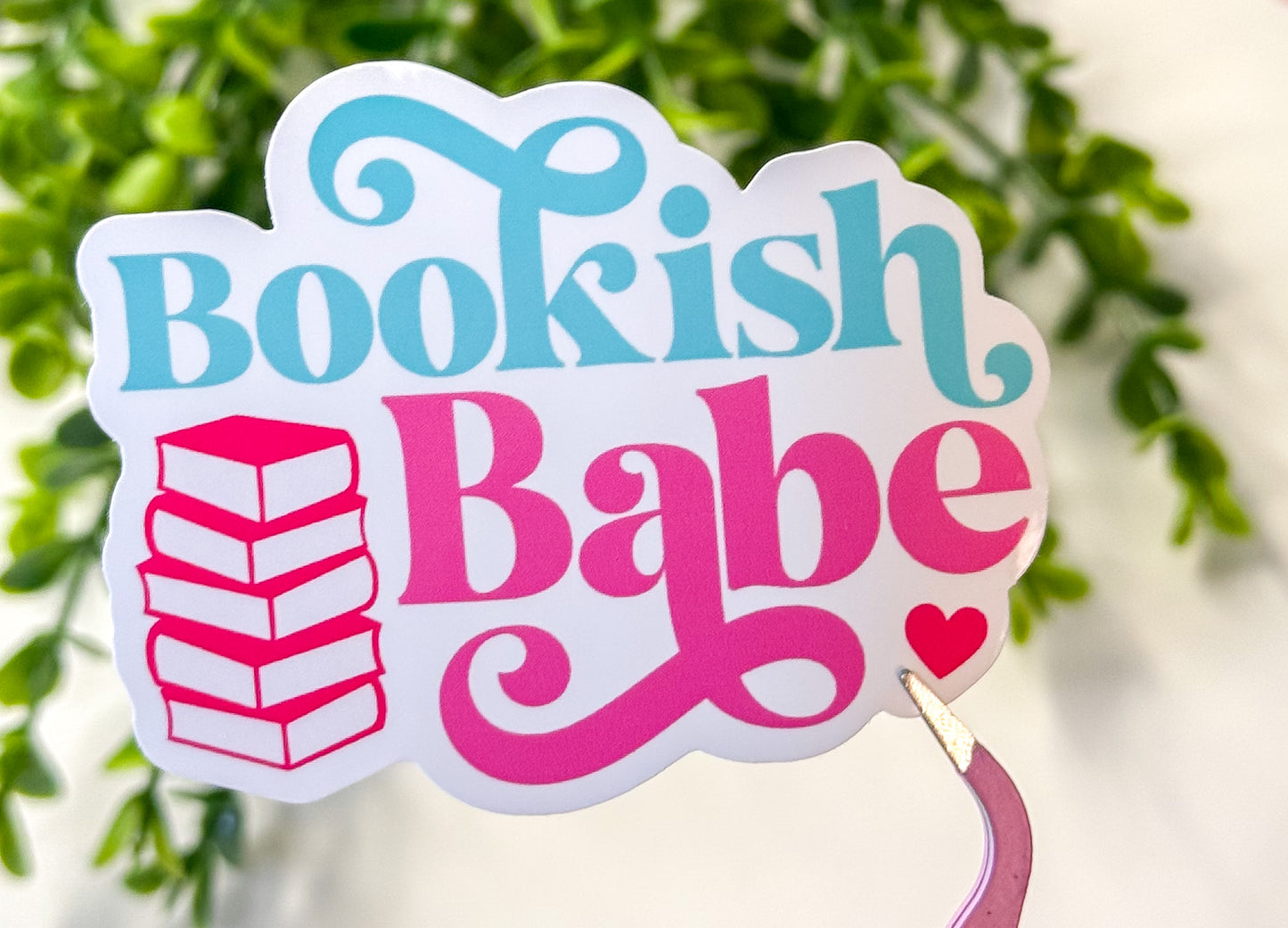 Bookish Babe Sticker