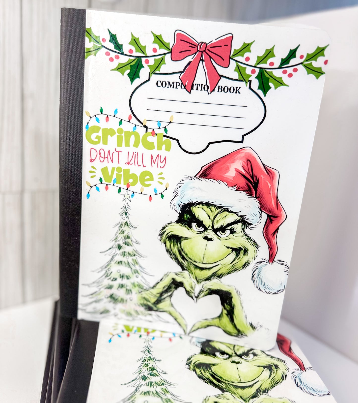 Grinchy Composition Notebook