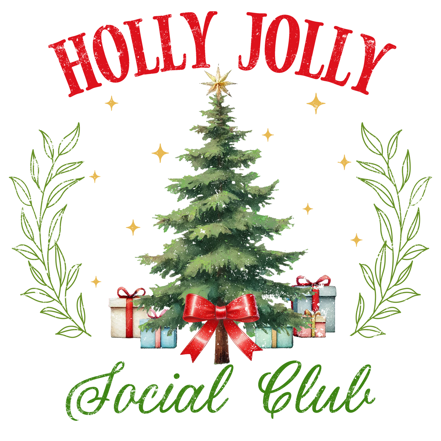 Holly Jolly Social Club DTF