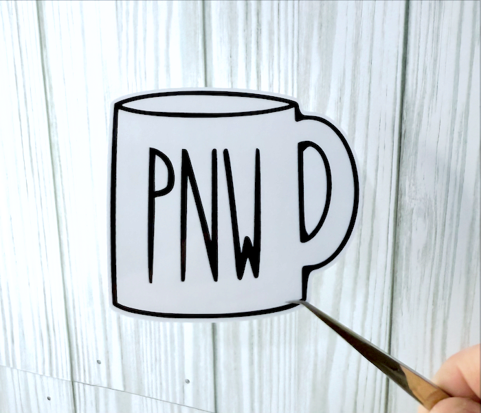 PNW Cup Sticker