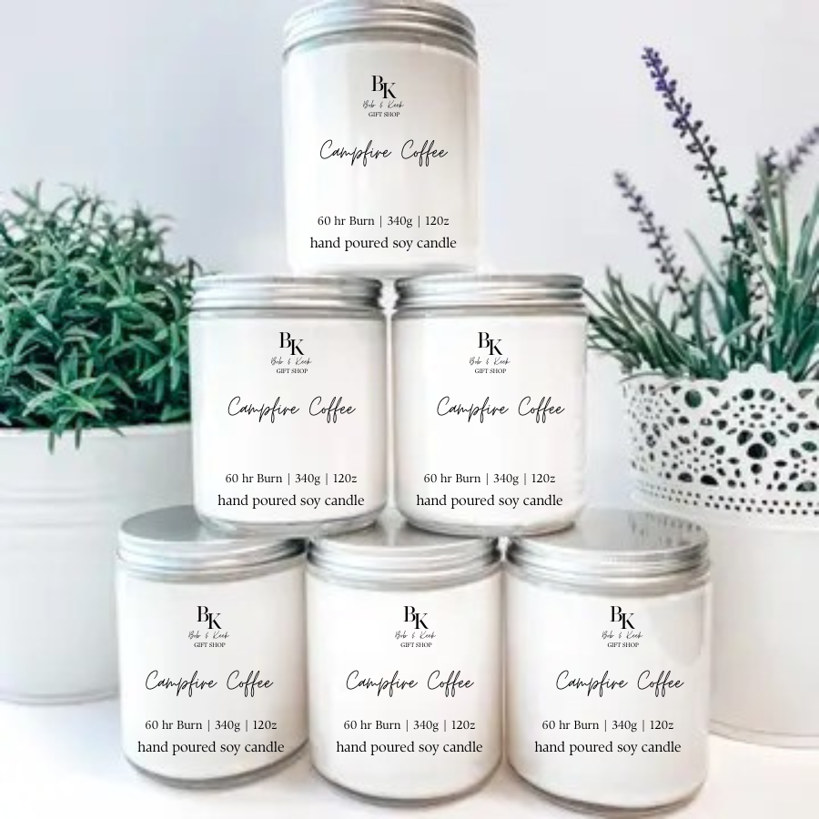 Campfire Coffee 8oz Candle
