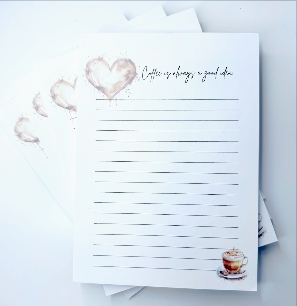 Coffee is Always a Good Idea Notepad