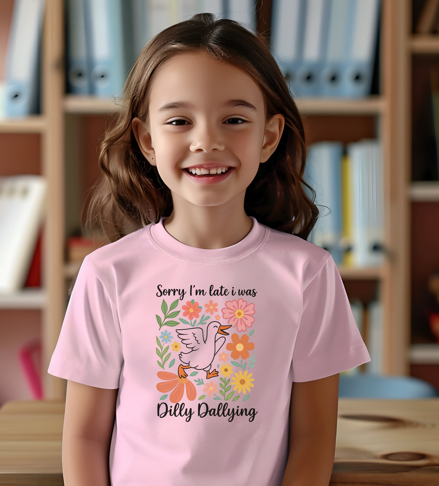 Dilly Dallying Kids Tee
