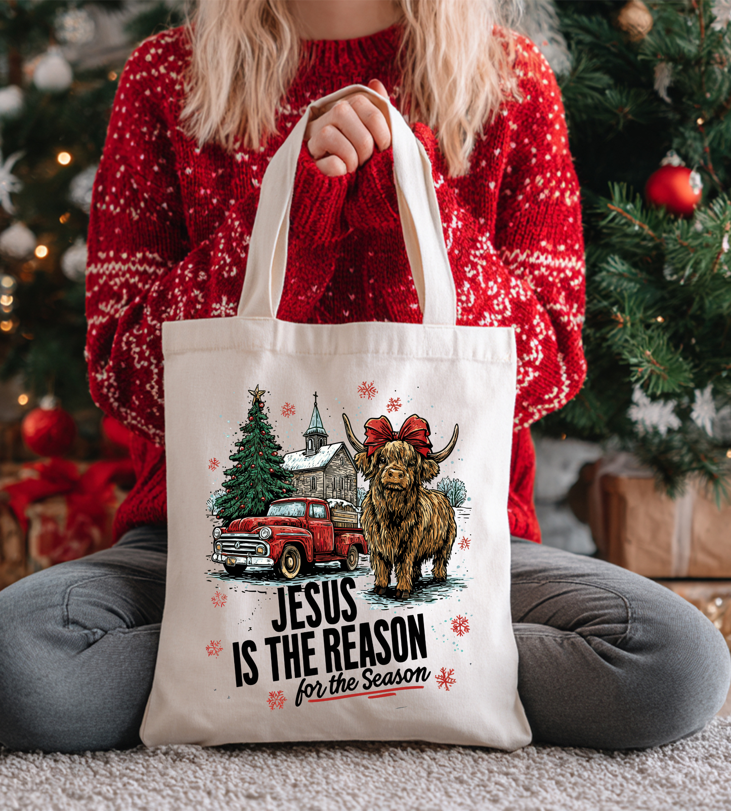 Jesus is the Reason Tote