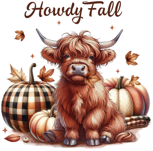Howdy Fall DTF Transfer