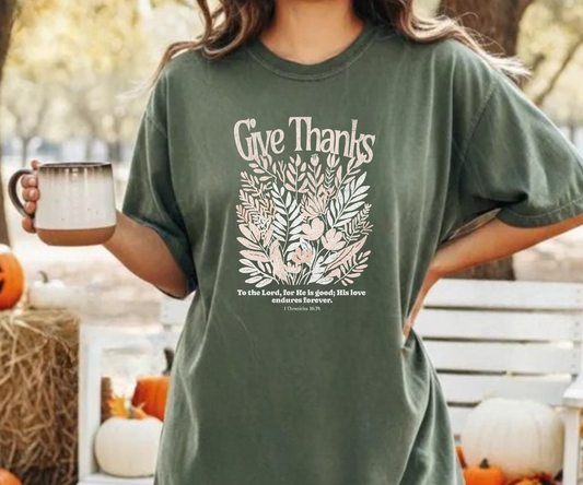 Give Thanks Tee