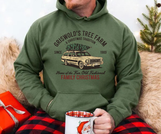 Griswold Tree Farm Unisex Hoodie
