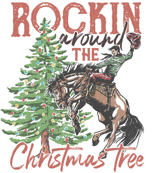 Rockin Round the Christmas Tree DTF