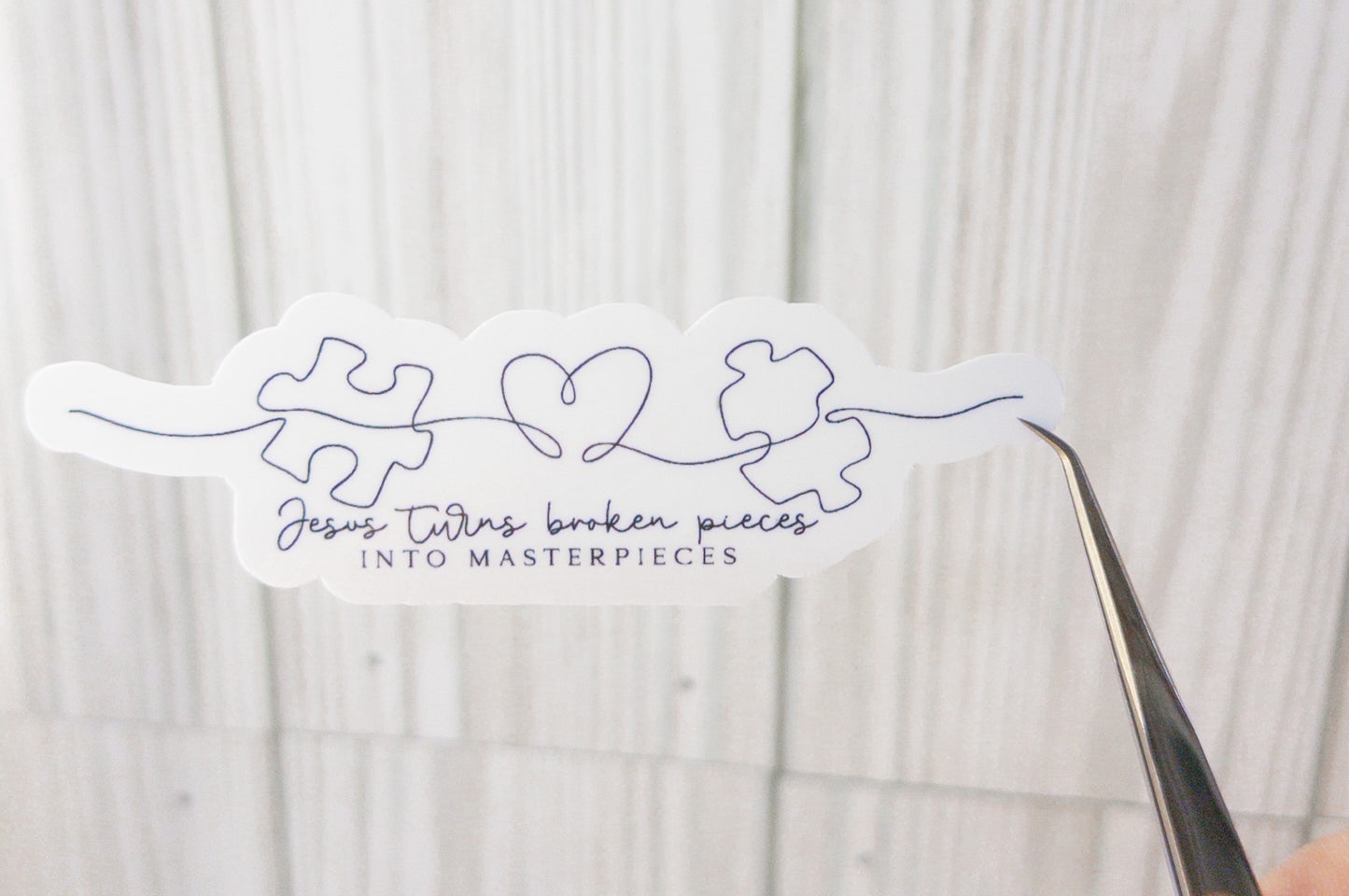 Broken Pieces Sticker