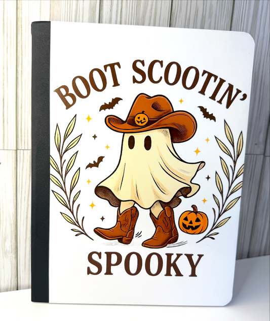 Boot Scottin Spooky Composition Books