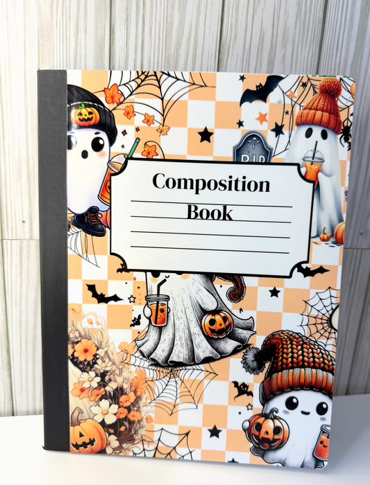 Ghost with Beanie Composition Books
