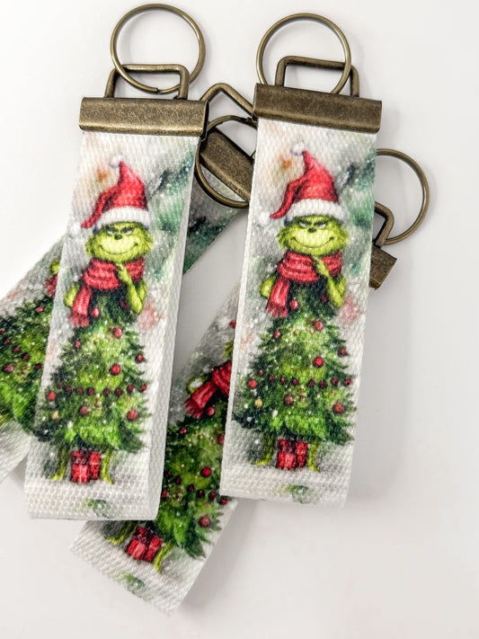 Grinchmas Tree Keychain