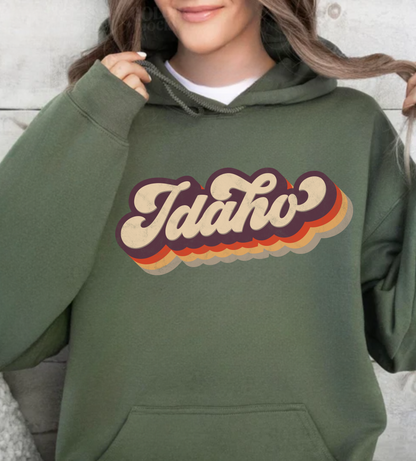 Retro Idaho Hoodie