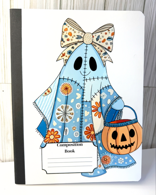 Cute Old Fashioned Ghost Composition Books
