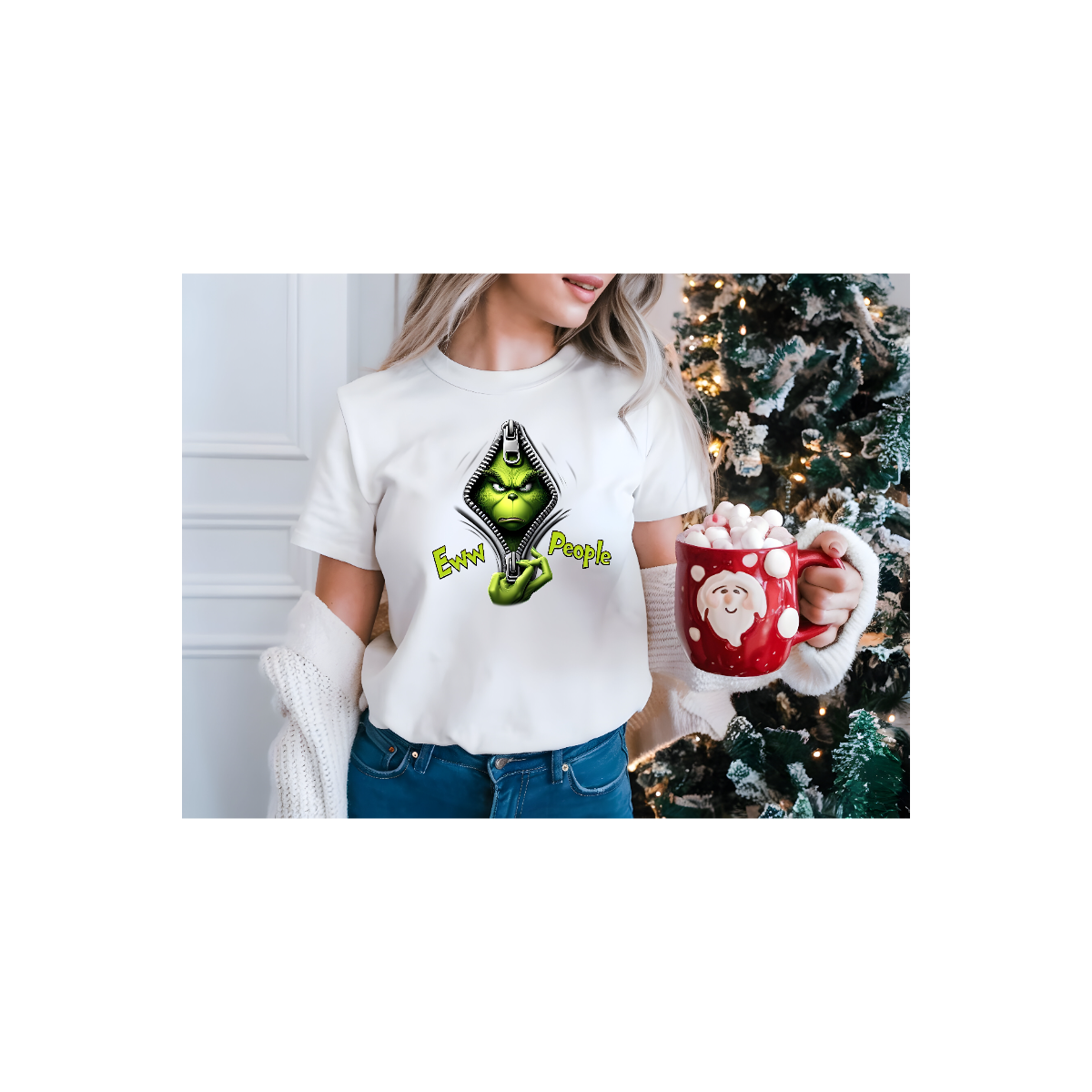 Grinch Ewww People Tee