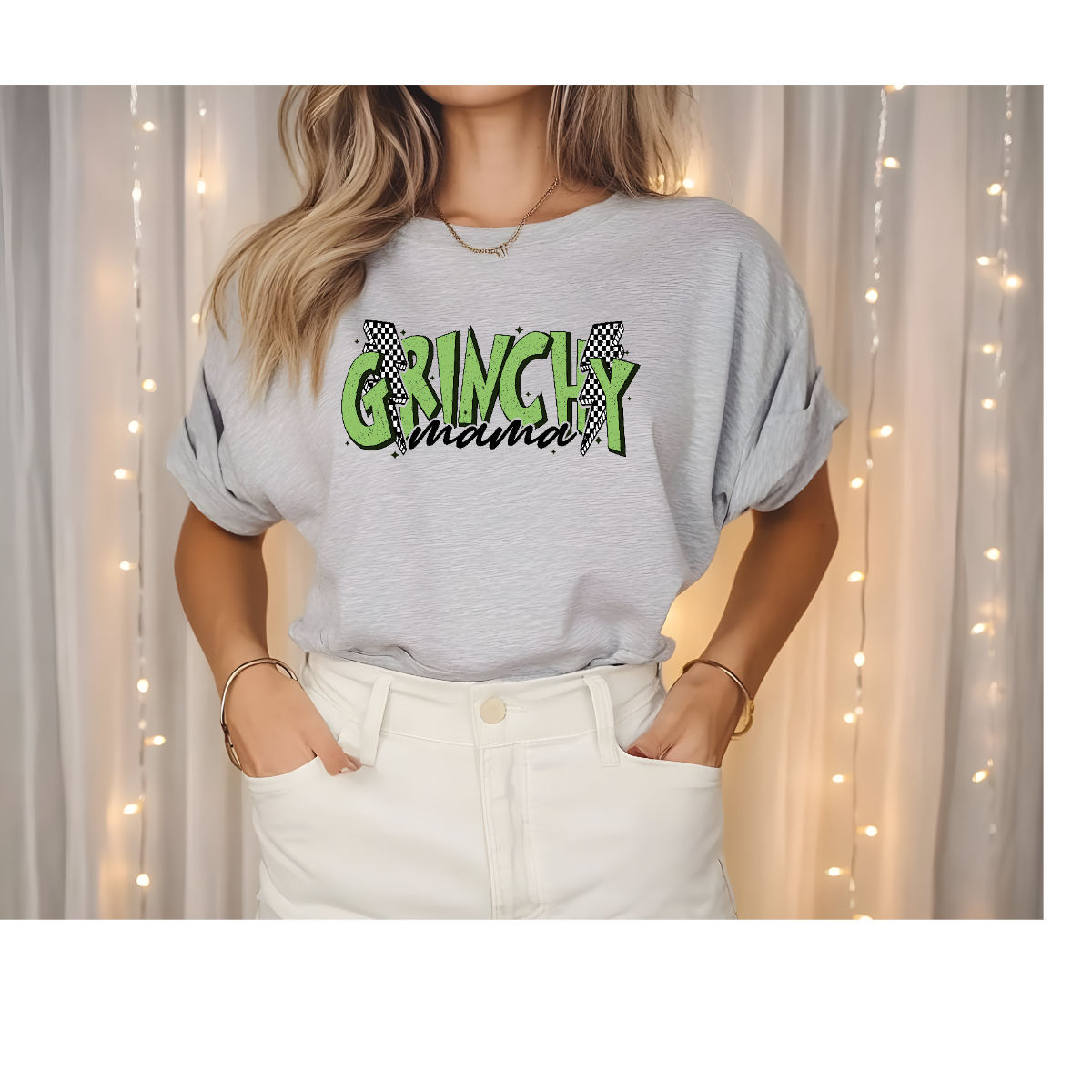 Grinchy Mama Tee