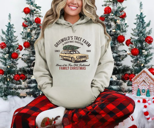 Griswold Tree Farm Unisex Hoodie