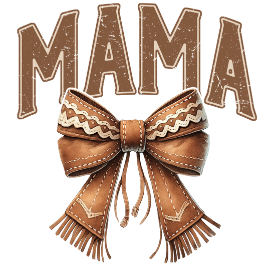 Western Mama Bow DTF