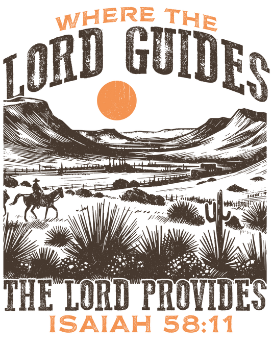 Where the Lord Guides DTF