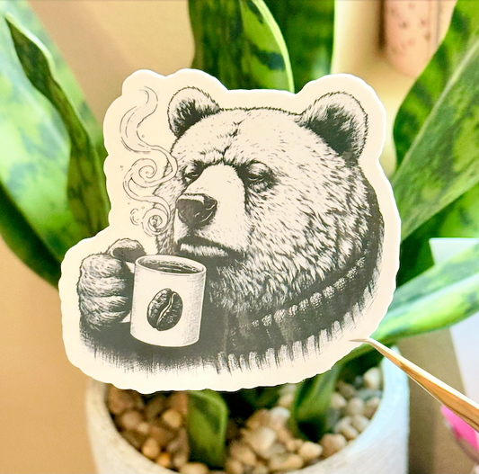 Don't Be A Bear Sticker
