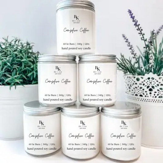 Campfire Coffee 8oz Candle