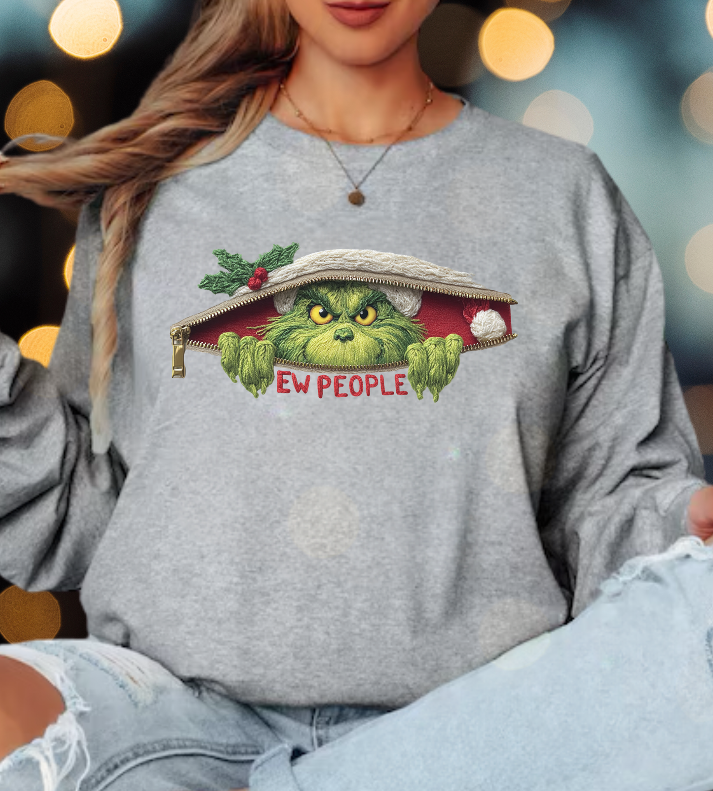 Grinch Eww People Longsleeve Shirt