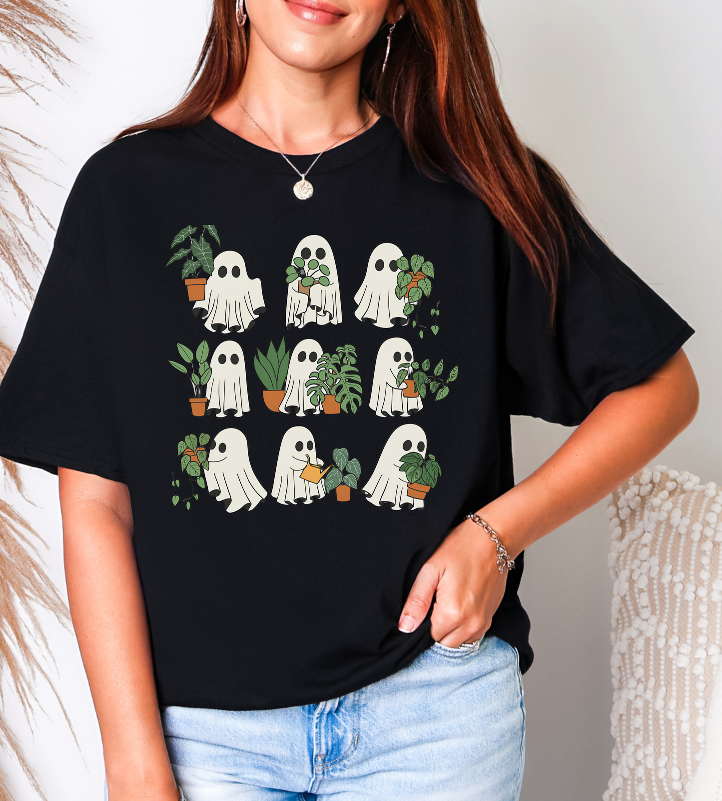 Cute Gardening Ghost T-Shirt
