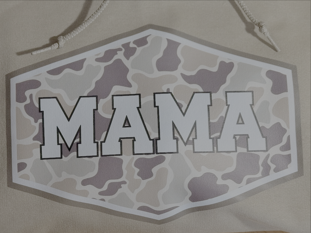Camo Mama Hoodie
