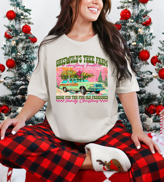Retro Pinkish Griswold T-shirt